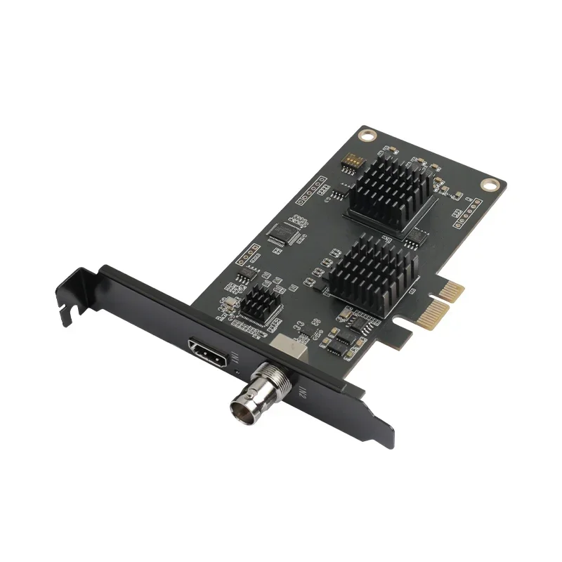 IOCREST 2 canales SDI + HDMI Compatible HD PCIe tarjeta de captura interruptor juego transmisión en vivo PS4/NS cámara SLR 4k grabación Vmix - imagen 5