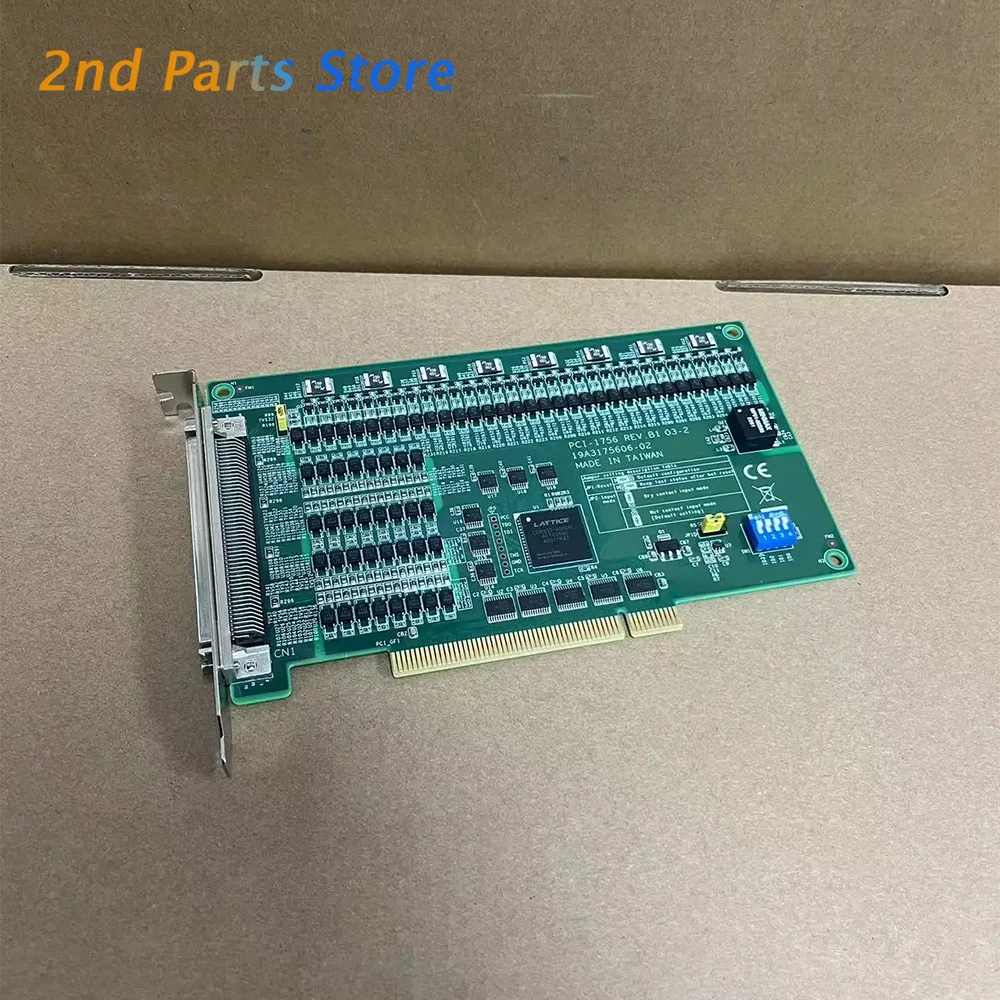 Para Advantech PCI-1756-BE PCIE1756 Tarjeta de E/S digital de 64 canales Nivel alto y bajo - imagen 2