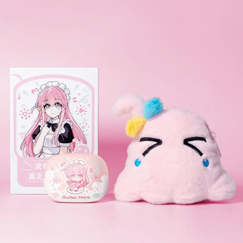 Auriculares inalámbricos HIFI Anime Honkai Impact 3 Bluetooth 5,3 auriculares Bocchi Cosplay in-ear Control táctil regalo de cómic para estudiantes - imagen 4