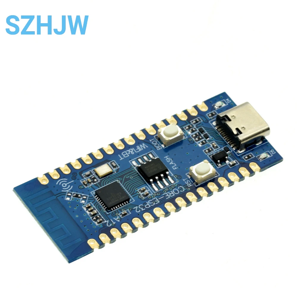 Placa de desarrollo de placa central de ESP32-C3, módulo compatible con Bluetooth, WIFI, 2,4G, CH343P, 32 pines, para verificación de la función de Chip, 1-10 Uds. - imagen 4