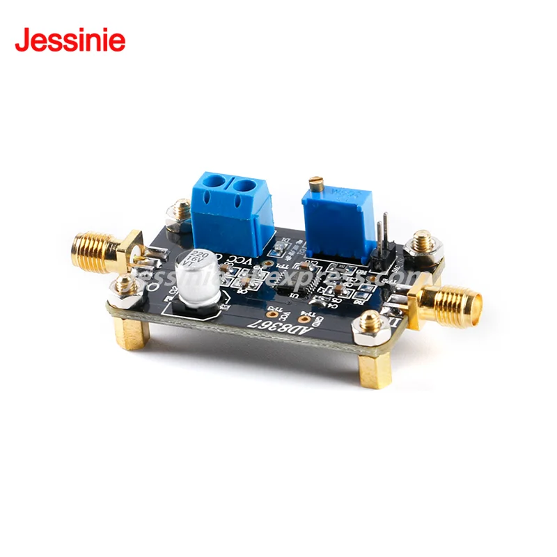 Módulo de placa amplificadora de ganancia AD8367 VCA810 VCA821, ancho de banda medido de 500MHz, amplificador de ganancia Variable AGC VGA de 32dB de alto rendimiento - imagen 3