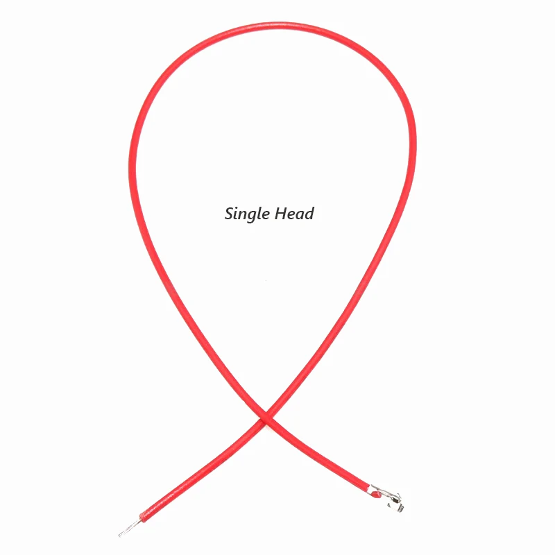 100 Uds JST SH1.0 1,0 MM Terminal Cable electrónico Terminal de prensado sin carcasa 28AWG cabezal simple/doble 100/200/300/500MM - imagen 4