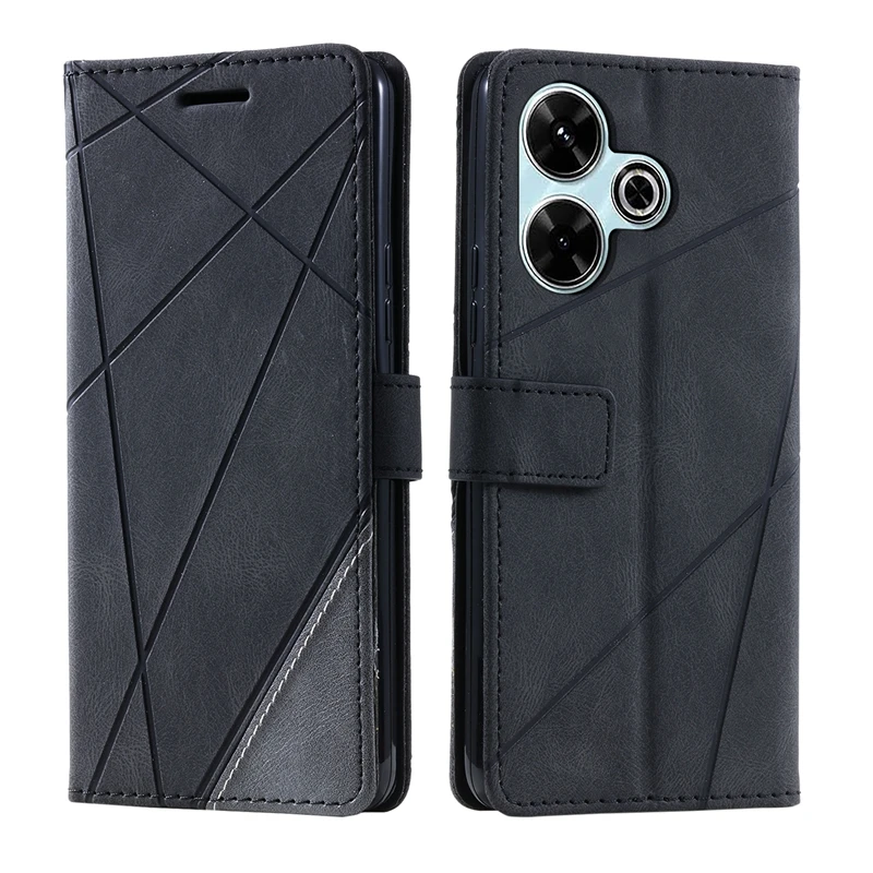 Para Coque Xiaomi Redmi 13 funda de lujo con tapa tipo billetera Funda de cuero para Fundas Xiomi Xiaomi Redmi 13 Redmi13 13C funda de teléfono - imagen 2
