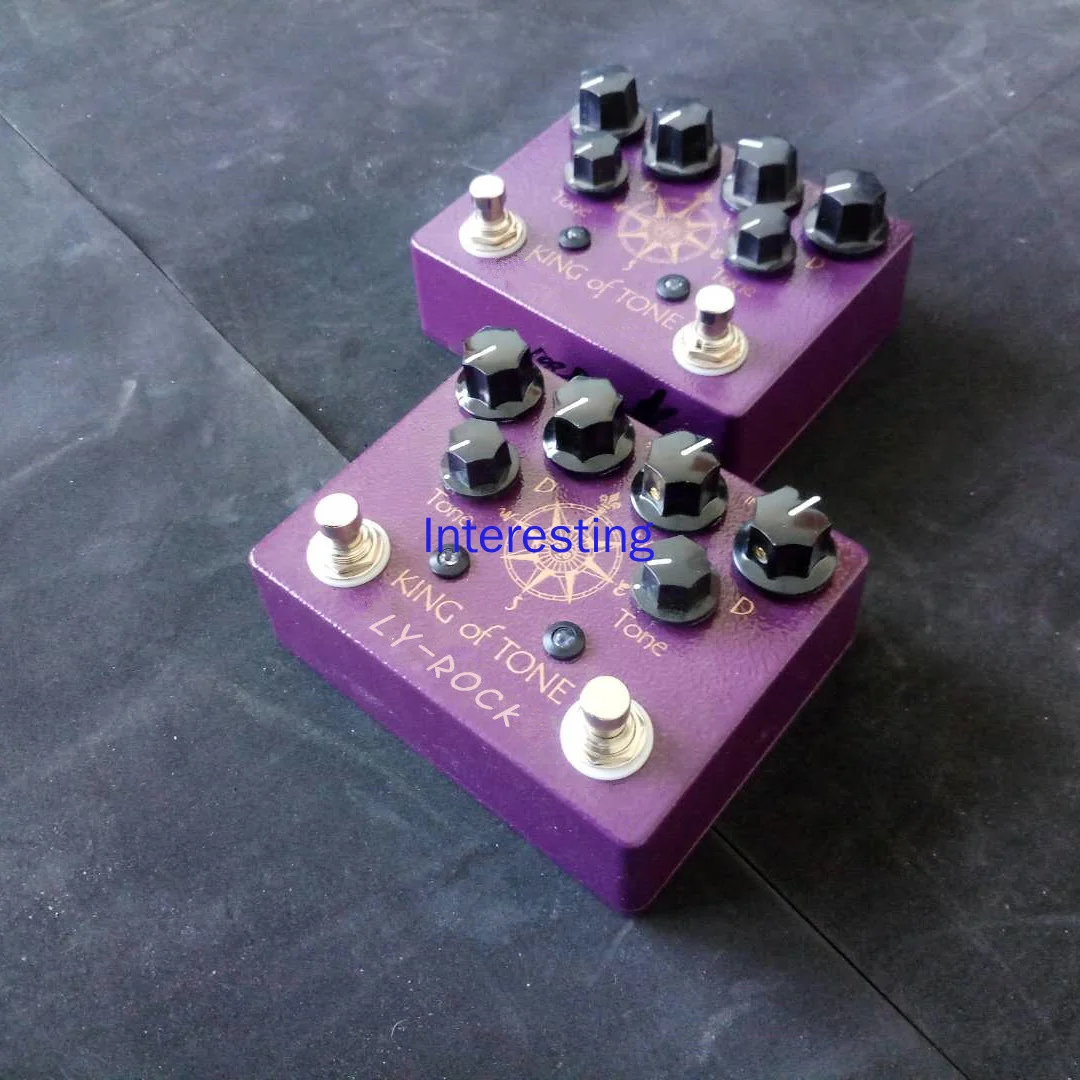 Pedal LYR (LY-ROCK), Pedal de efecto de salida de guitarra, efecto monobloque de sobrecarga de tono LY-ROCK efecto de bloque único de sobrecarga V4 - imagen 3