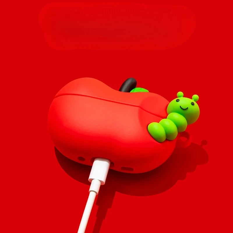 Funda de fruta Caterpillar para AirPods 4 Airpod 1 2 3 Pro Pro2 auriculares Bluetooth caja de carga funda protectora para auriculares - imagen 4