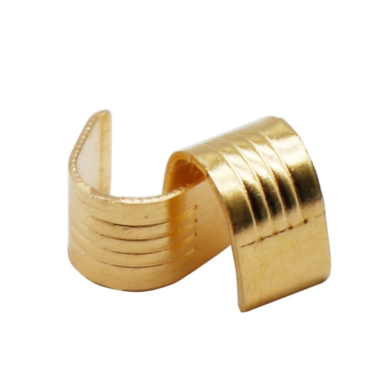 Hebillas de cobre para correa de impresora 3D, 10 Uds. Conectores de fijación de correa de goma de sincronización abierta, accesorio de impresora 3D para la serie Ender3 - imagen 4