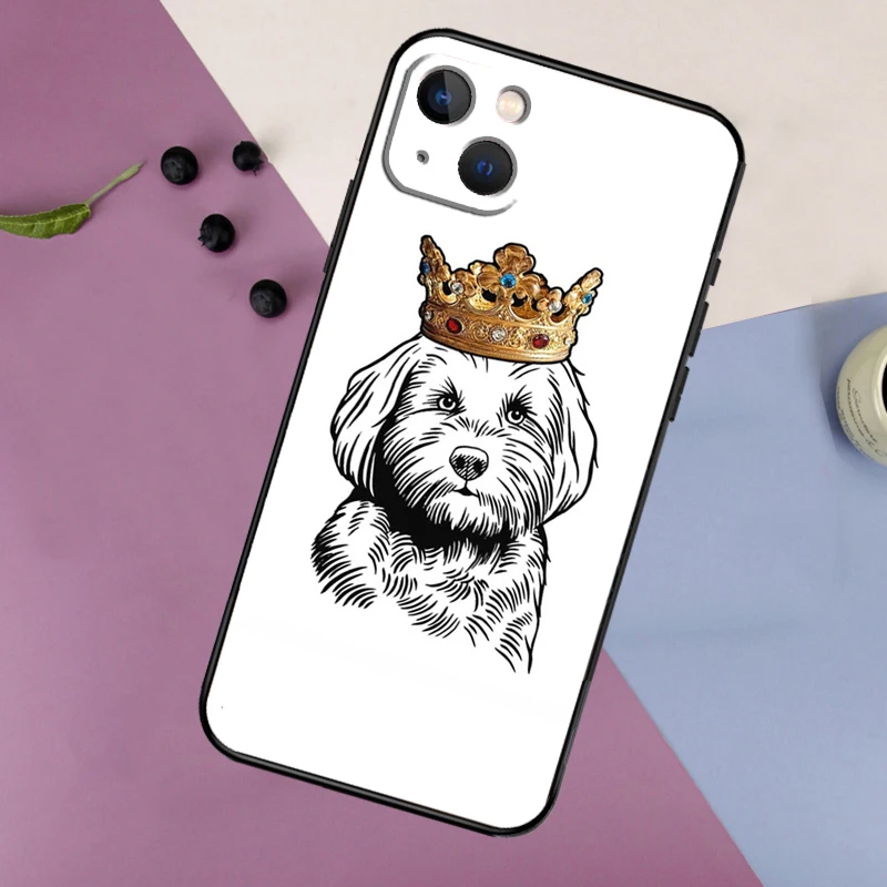 Funda de dibujos animados de Cavoodle Cavapoo para iPhone 16, 15, 14, 13, 12, 11 Pro Max, Mini, X, XR, XS Max, 7, 8 Plus, 2 - imagen 3