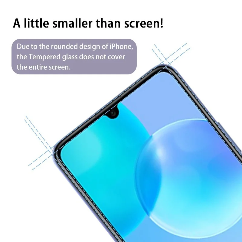 Protector de Pantalla Huawei Honor Vidrio Templado Transparente - imagen 3