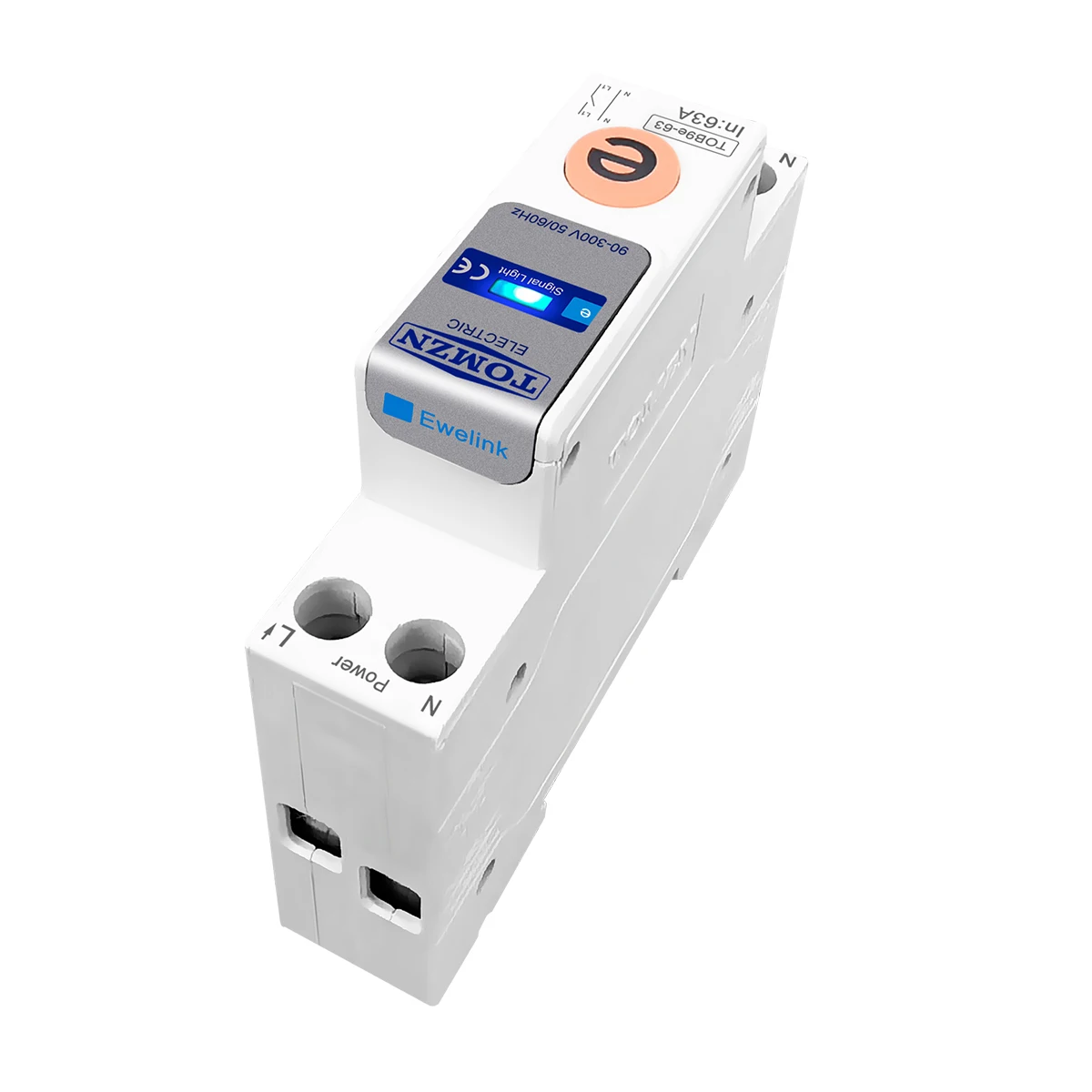 TOMZN ewelink 1P + N 63A 110V 220V WIFI interruptor inteligente medidor de energía Kwh medición disyuntor temporizador relé para hogar inteligente - imagen 5