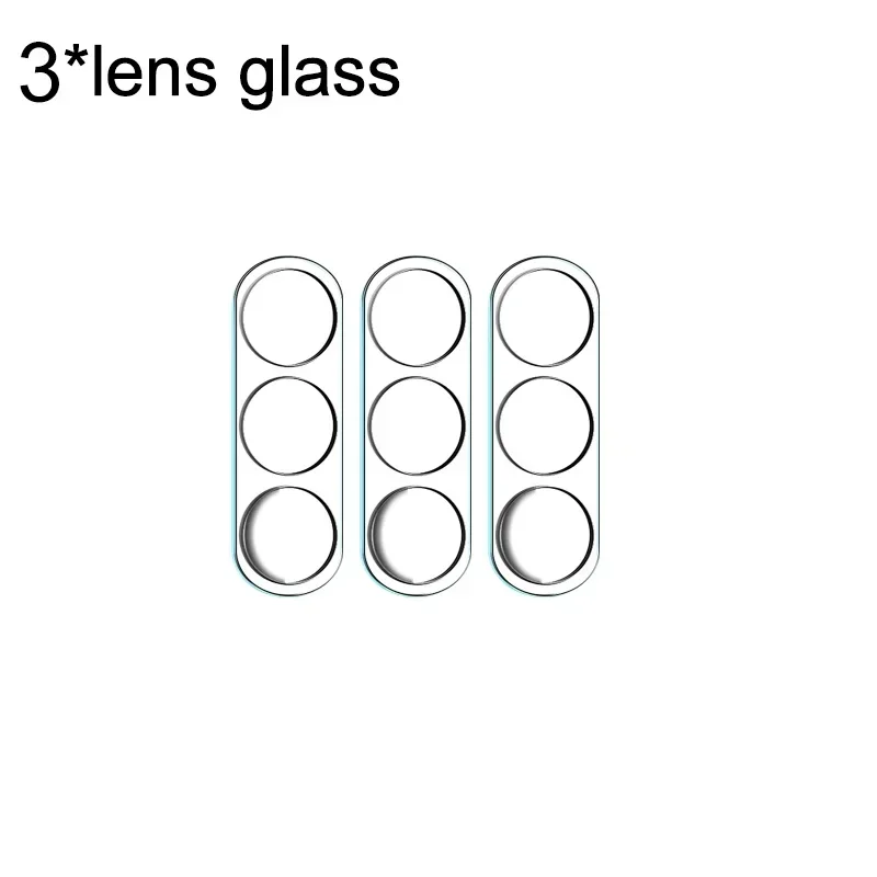 3pcs lens glass