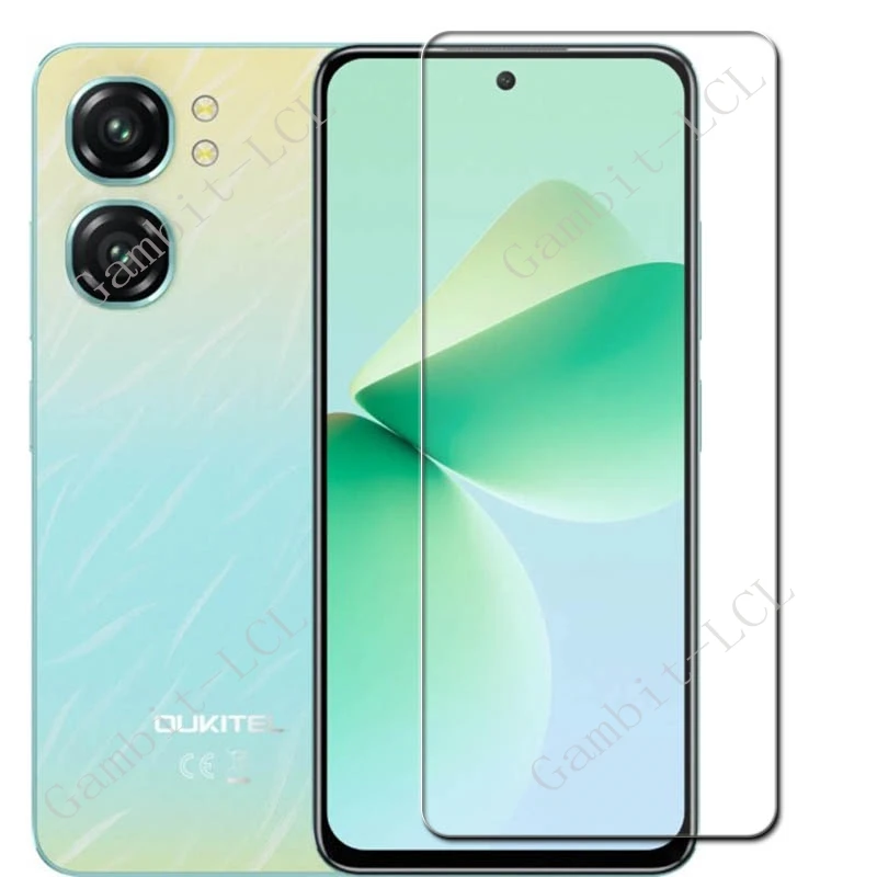 3 uds 9H vidrio templado Protector para Oukitel C58 Pro 6,7 "en OukitelC58Pro OukitelC58 C58Pro C 58 película protectora de pantalla - imagen 2