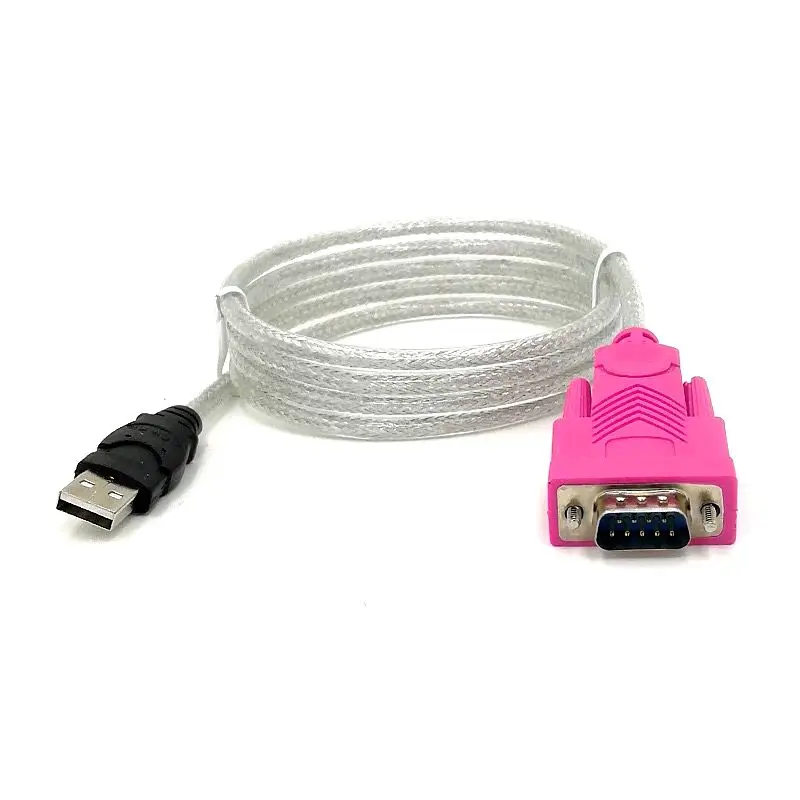 Cable de puerto serie USB a RS232 DB9 Pin macho hembra Cable adaptador de puerto serie puerto COM Cable de datos de puerto serie de computadora Industrial - imagen 5