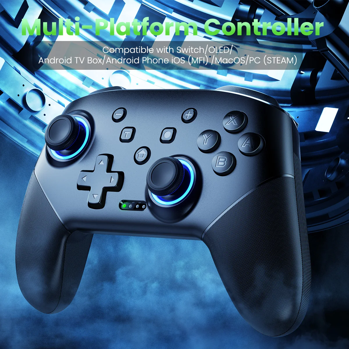 El controlador Switch es inalámbrico y compatible con el controlador Switch pro, adecuado para Switch / Switch Lite / OLED / pc, emparejado con un solo clic con una batería de 1000 Mah - imagen 4