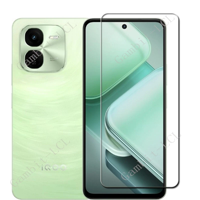 Protector de pantalla de vidrio templado 9H HD para Vivo iQOO Z9x, película protectora de pantalla de 6,72 ", 3 piezas, Original - imagen 2