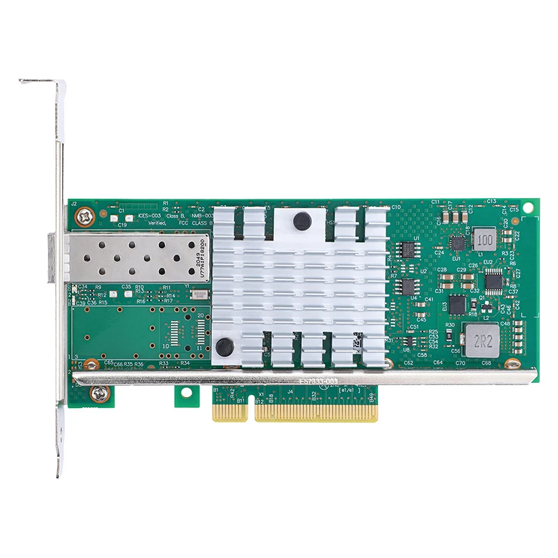 Tarjeta de red Ethernet XikeStor PCIE×8 única SPF+ 10G con chip Intel X520-DA1 para PC/NAS/Server - imagen 3