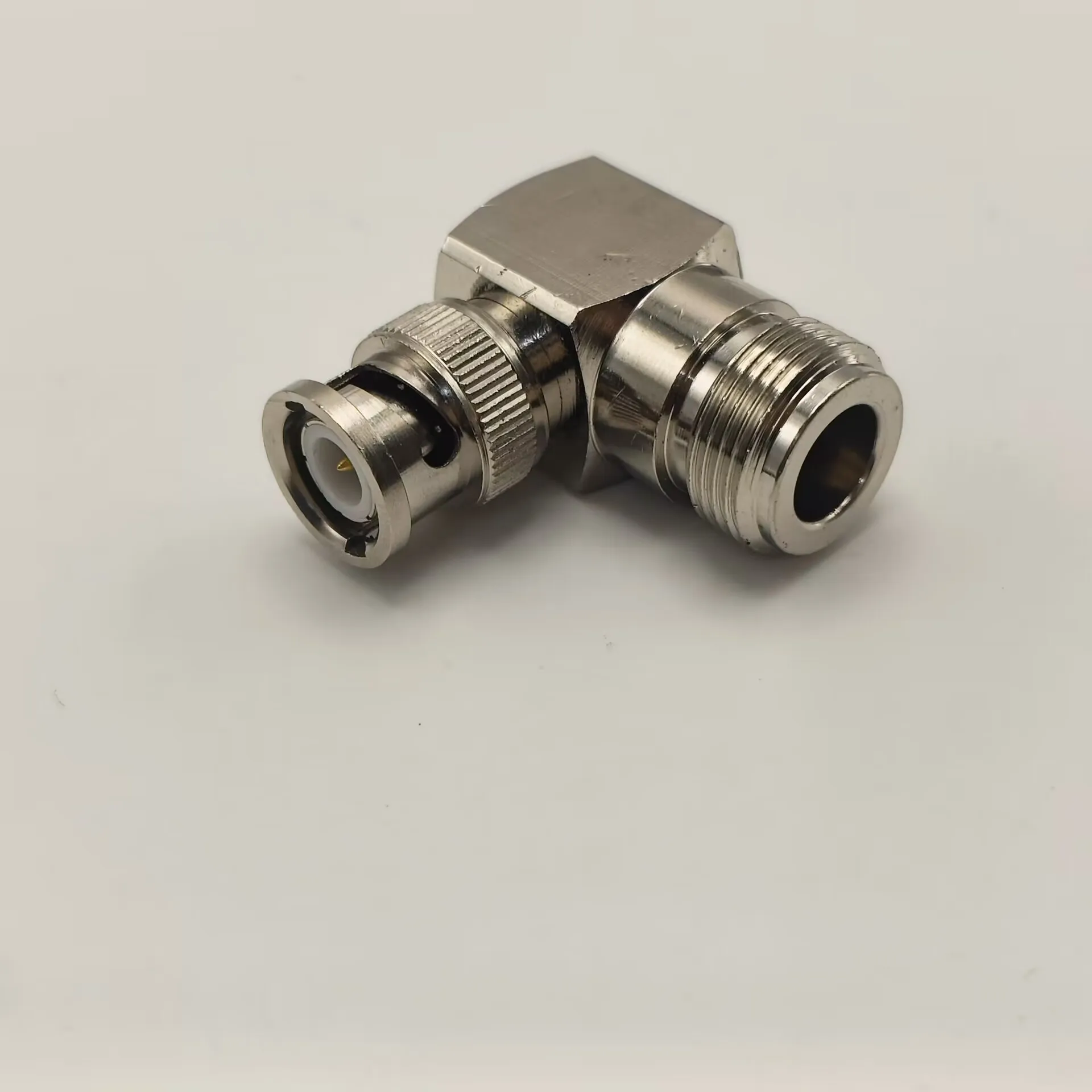 Conectores adaptadores coaxial RF de ángulo recto de 90 grados, 1 piezas N hembra a BNC macho - imagen 5