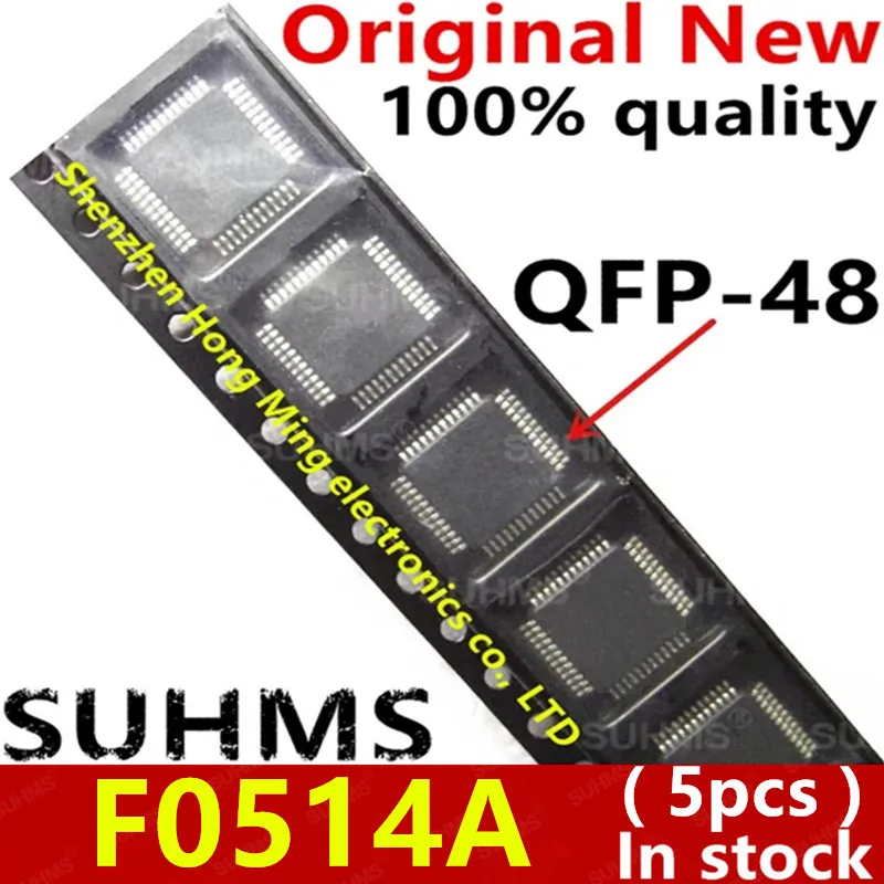 Chipset de QFP-48 F0514A F0514, 5 unidades, 100% nuevo
