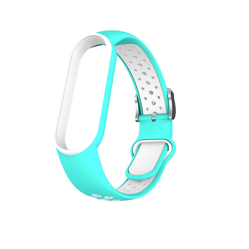 Bandas de reloj para Xiaomi Mi Band, pulsera inteligente de silicona con NFC, para modelos 7, 6, 5 y 4, 12 unidades - imagen 5