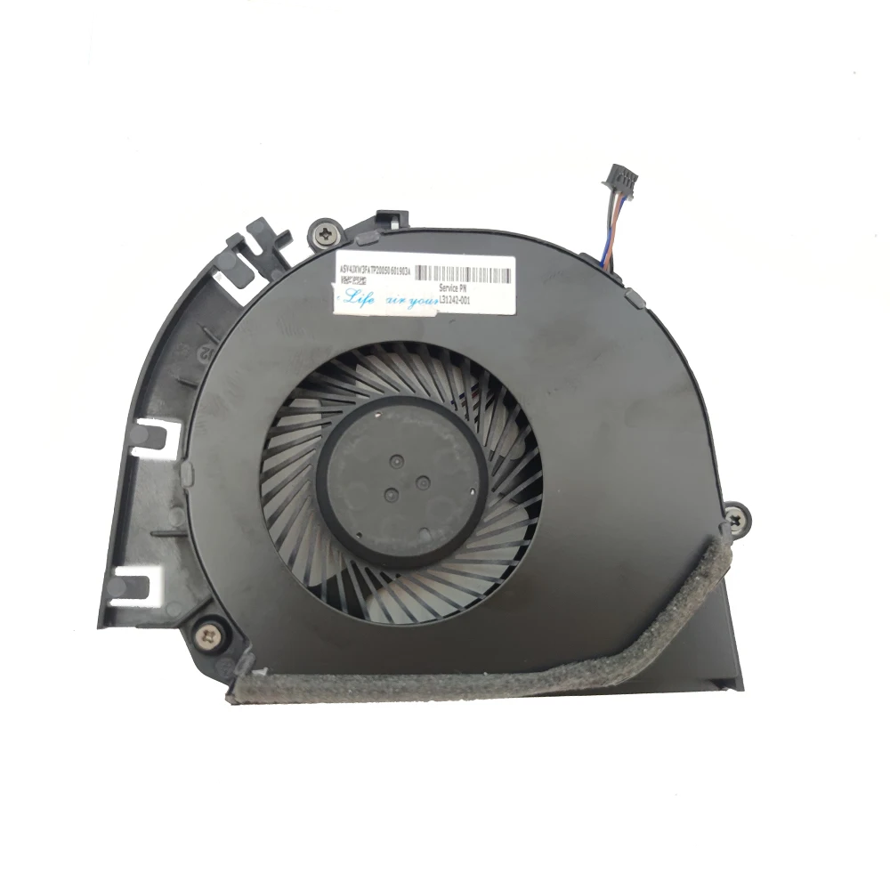 Ventilador de CPU para portátil HP ZBook 17 G5 G6 17G6 L31242-001 BAPA0914R5HY001 ventilador de radiador de refrigeración de procesador NS85C00-17G16 17G17 - imagen 5