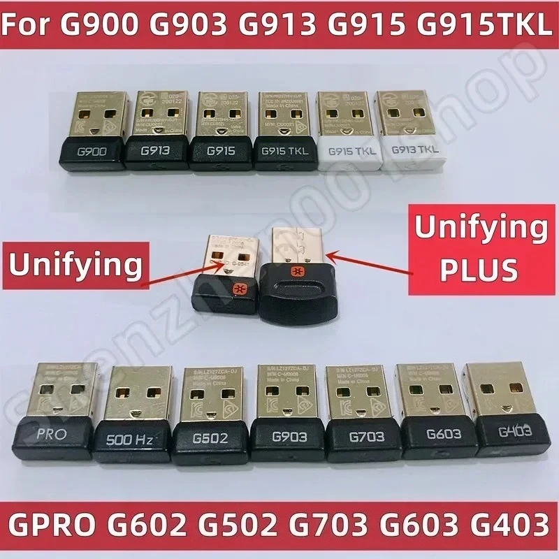 Adaptador receptor Dongle USB para ratón unificador Logitech MX M905 M510 teclado K400R G403 G603 G703 G900 G903 G502X G602 GPRO X