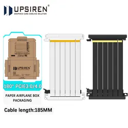 UPSIREN Cable Extensión PCI-E 3.0/4.0 X16 GPU Blindado