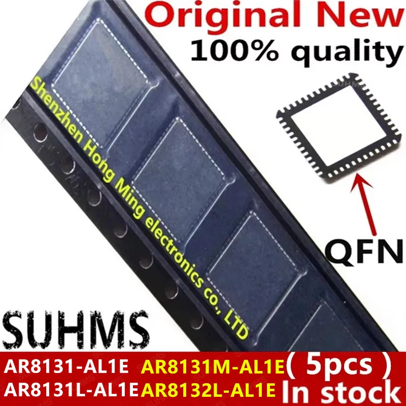 (5 piezas) 100% nuevo AR8131-AL1E AR8131L-AL1E AR8131M-AL1E AR8132L-AL1E AR8131 AL1E AR8131L AL1E AR8131M AL1E AR8132L AL1E QFN-48