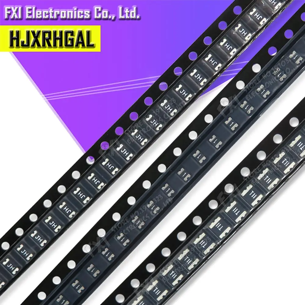 Fusible reiniciable de recuperación automática, 20 piezas, 0805, 1206, 1210, 1812, 0.1A, 0.2A, 0.3A, 0.5A, 0.75A, 1A, 1.1A, 2A, 3A, SMD, PPTC