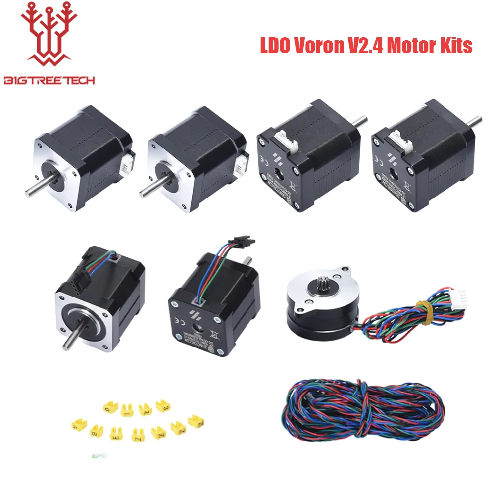 Kits de Motor LDO Voron V2.4 Motor paso a paso NEMA17 180 °C LDO-42STH48-2004AC  accesorios de impresora 3D para Voron V1 y 2