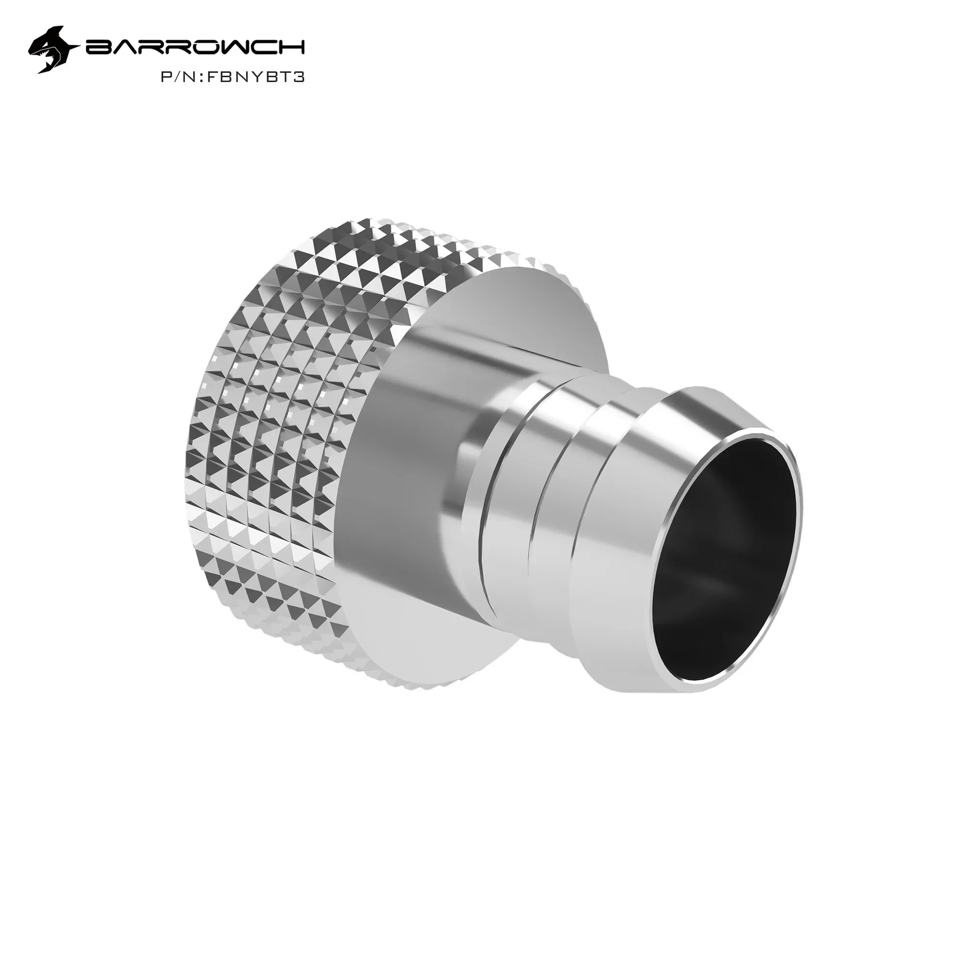 Barrowch-Conector de tubo suave para manguera, accesorios de Pagoda de 3/8 ", púa con rosca hembra para diámetro interior de 9,5mm-10mm, 2 piezas, G1/4" - imagen 3