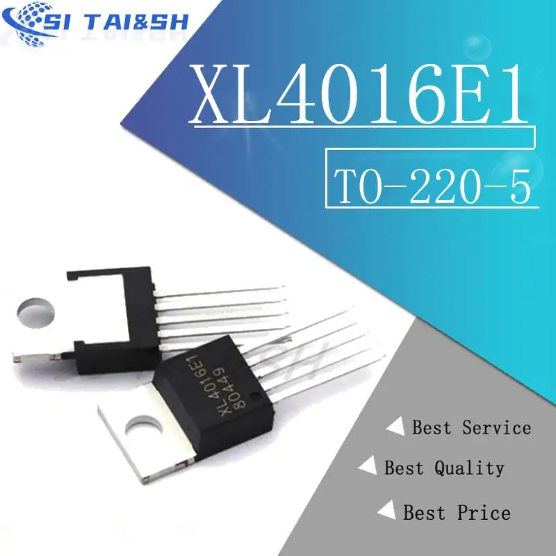 2 uds XL4016E1 XL4016 TO-220-5 4016E1 TO220-5 Chipset IC nuevo y Original