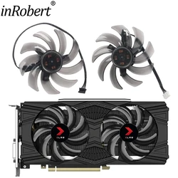 DIY 85mm FDC10H12S9-C Cooler Fan Replace For PNY GeForce RTX 2060 2070 8GB XLR8 Gaming Overclocked Edition GTX 1660 Ti Duanl Fan