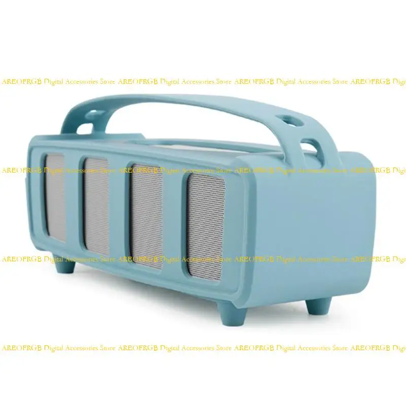 E21E altavoces portátiles Caja transporte silicona con y correa hombro cómodos para altavoces - imagen 5