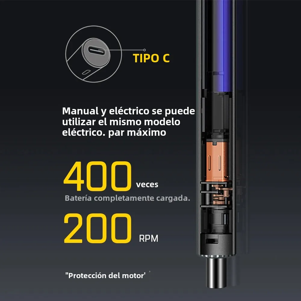 Juego de destornilladores eléctricos 58 en 1, herramientas de precisión, Mini Kit pequeño recargable inalámbrico para reparación de teléfonos móviles Xiaomi Watch - imagen 5