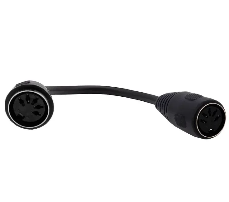 Cable de extensión MIDI MIDI 5 pines DIN hembra a hembra Cable de Audio para teclado MIDI sintetizador órgano Piano eléctrico guitarra MIDI - imagen 4