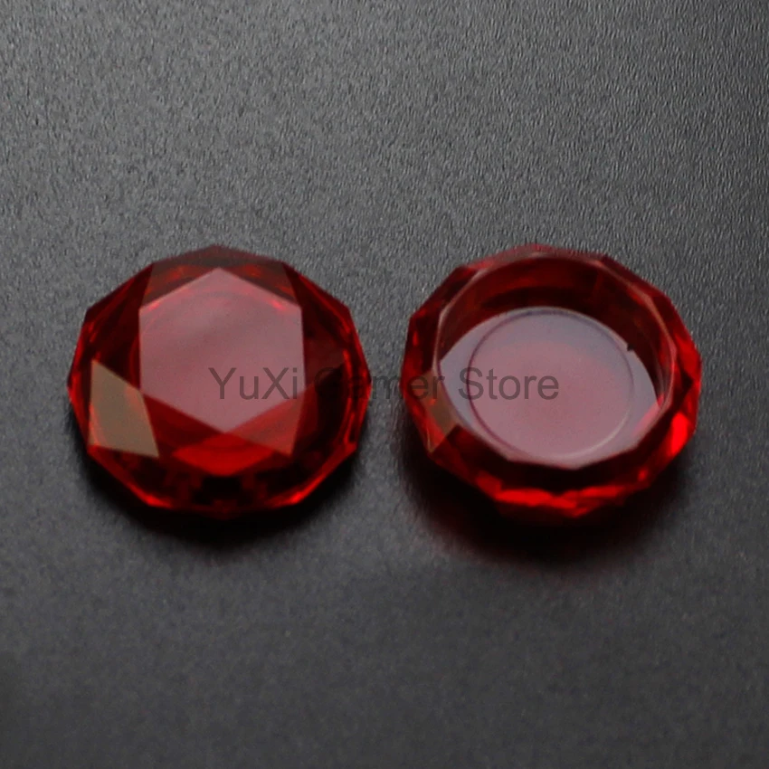 YuXi 2 uds Joystick de cristal funda de agarre de pulgar tapas de palo analógico para interruptor NS/Switch Lite - imagen 4