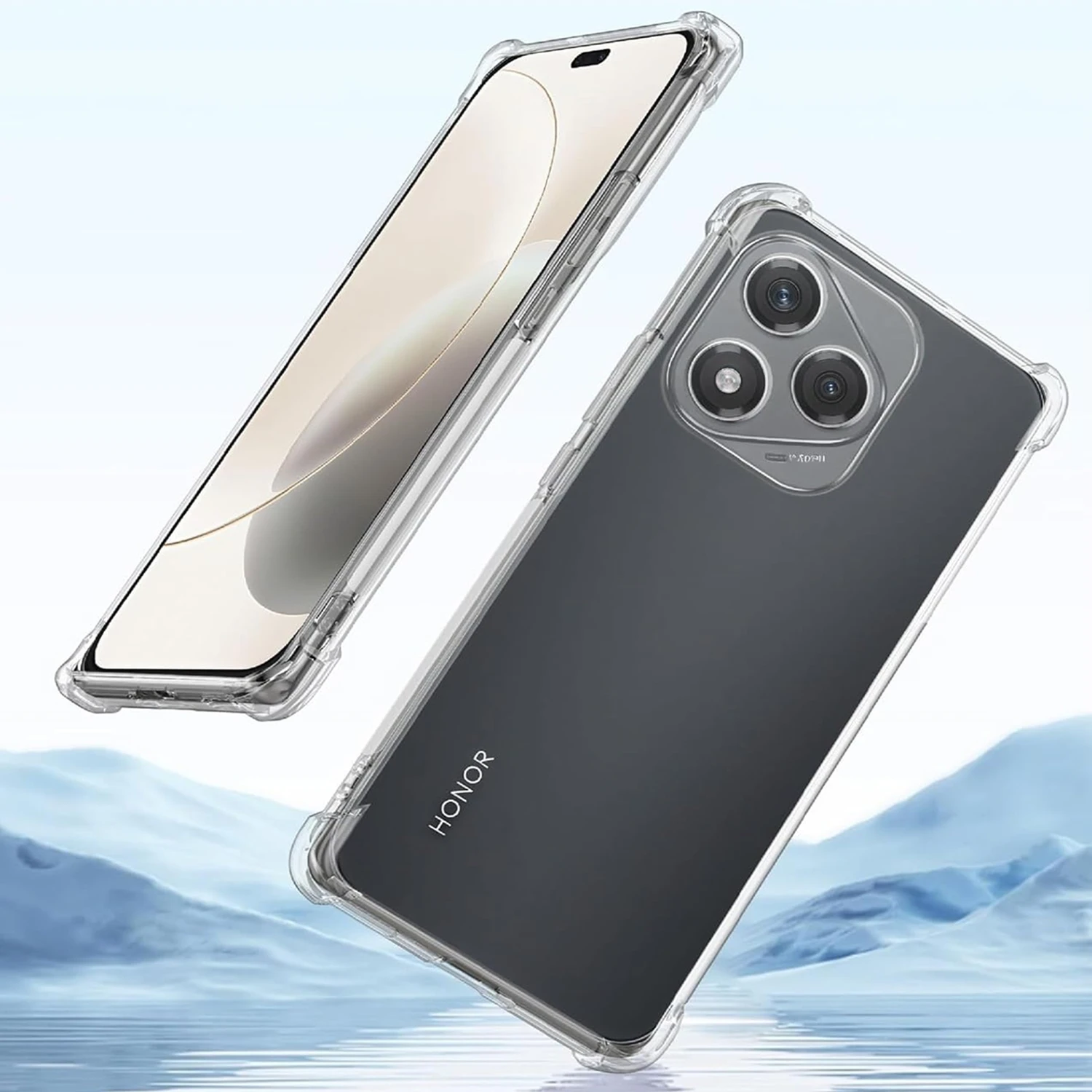Funda transparente de TPU para Honor 400 Lite, funda protectora de cuatro esquinas a prueba de golpes, Fundas - imagen 5
