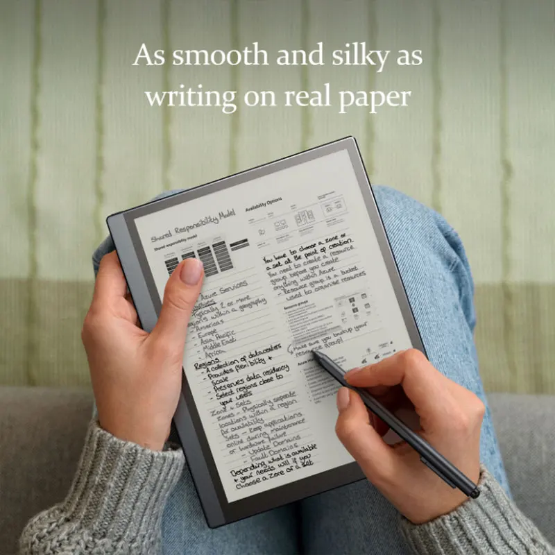 KloudNote Slim Bloc de notas E-Ink de 10,3" - Tableta ultrafina Android con bolígrafo digital - imagen 2