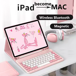 Teclado con panel táctil para Samsung Galaxy Tab S11 Ultra 14,6 "2020 X930 Tab S10 Ultra 14,6" S8 S9Ultra funda Bluetooth con portalápices