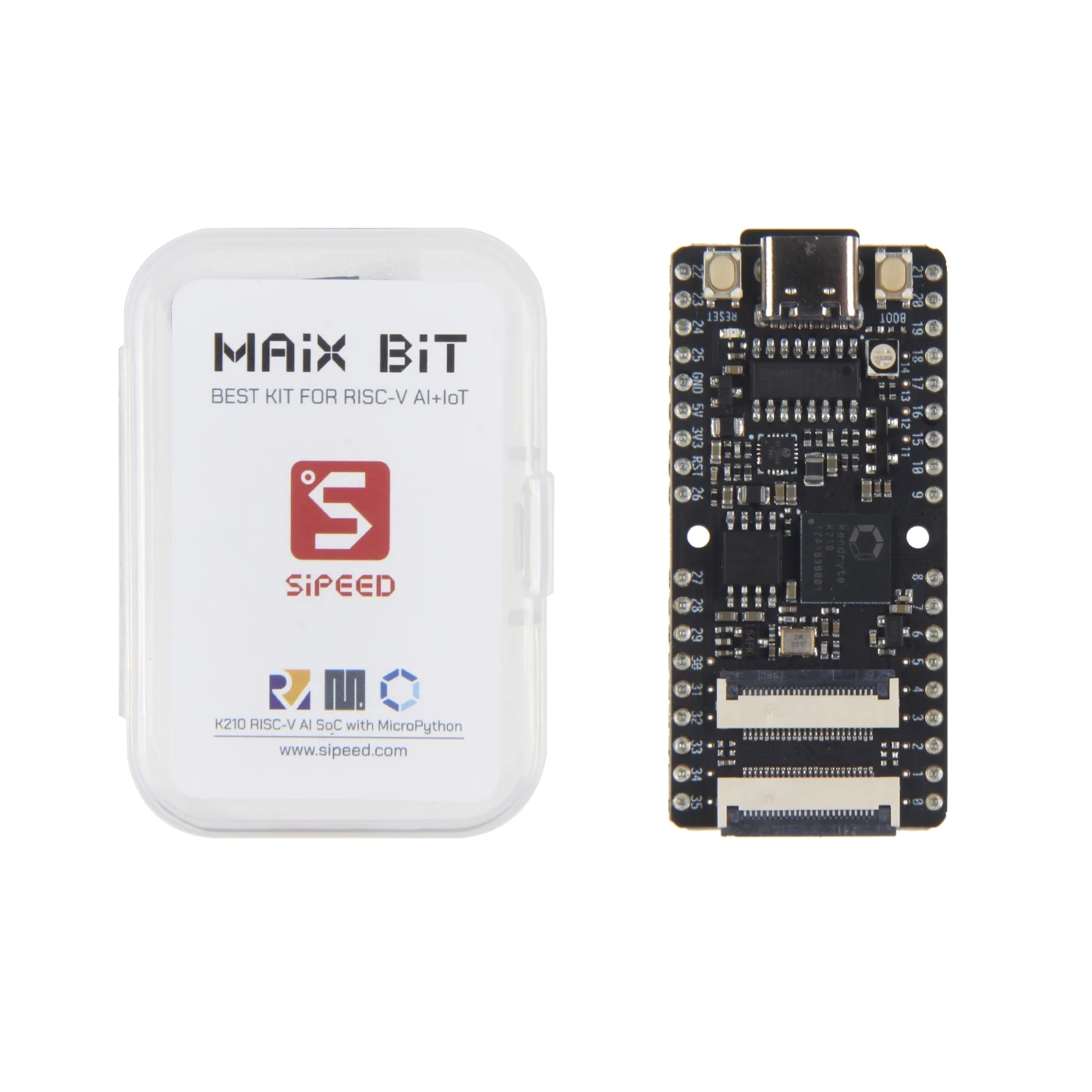 Sipeed MAix BiT for RISC-V AI+IoT K210 Dev. Board 1st RV64 AI board for Edge Computing - imagen 2