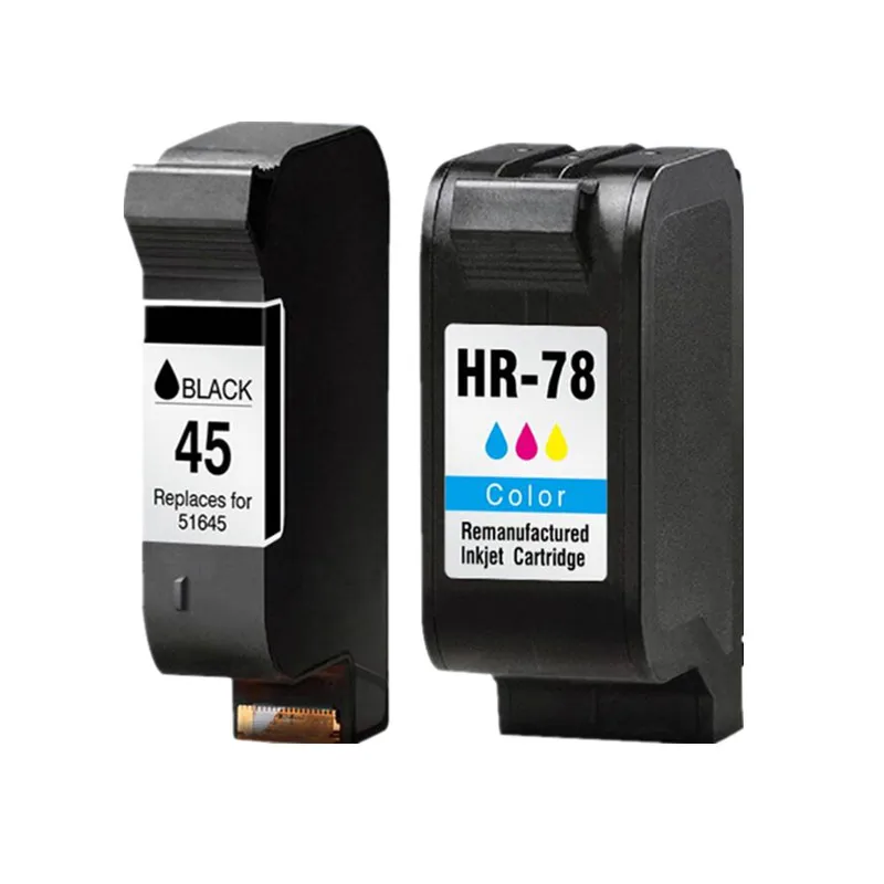 Cartuchos de tinta compatibles para impresoras HP 45 78 deskjet 1220c 3820 3822 6122 6127 930c 932c 940c 950c para HP45 para HP78 - imagen 4