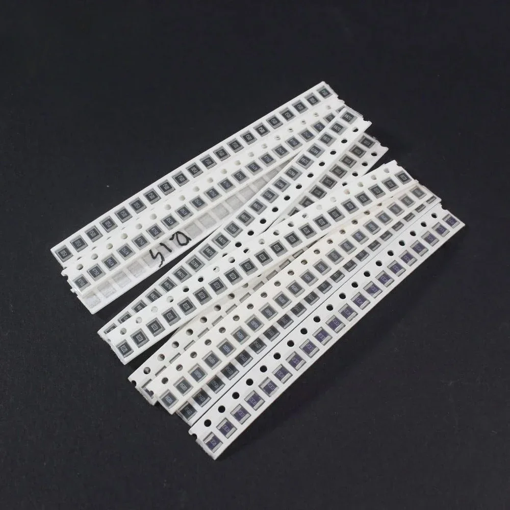 200 Uds Kit de resistencia SMD 1210 0.1R ~ 0.82R resistencia de aleación juego surtido 0R10 0R15 0R22 0R33 0R47 0R50 0R62 0R75 0R82 1R00 - imagen 3
