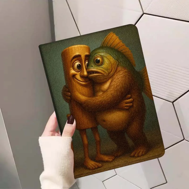 Tung Sahur Tralalerro Trala para Samsung Galaxy Tab A7 A A8 A9 A11 S6 S11 10,1 10,4 10,5 pulgadas Lite PLus funda para tableta