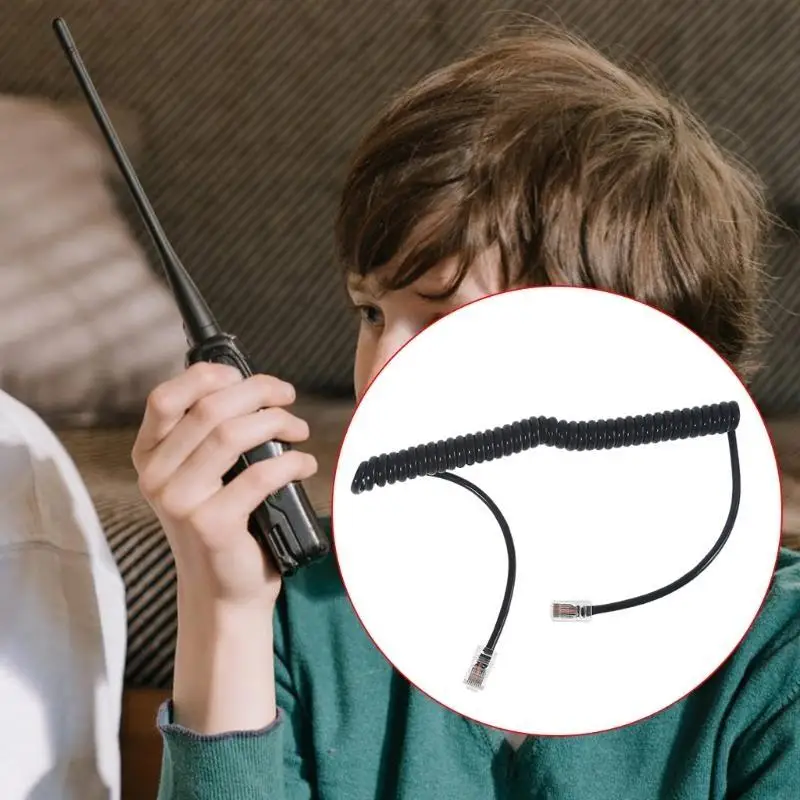 462E Cable cable micrófono servicio pesado para HM-151 IC-7000 IC-7100 OPC-1153 HM-98 - imagen 4