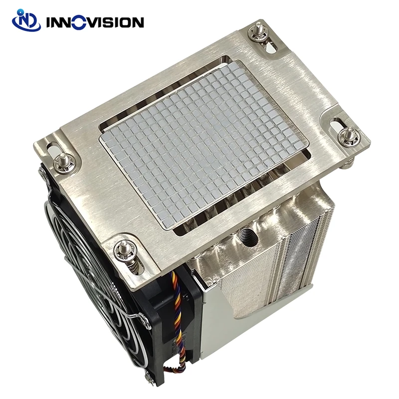 Buen enchufe AMD SP3 TR4 TDP, Enfriador de CPU de 280W, servidor 4U o superior, disipador térmico integrado, 6 tubos de calor - imagen 4