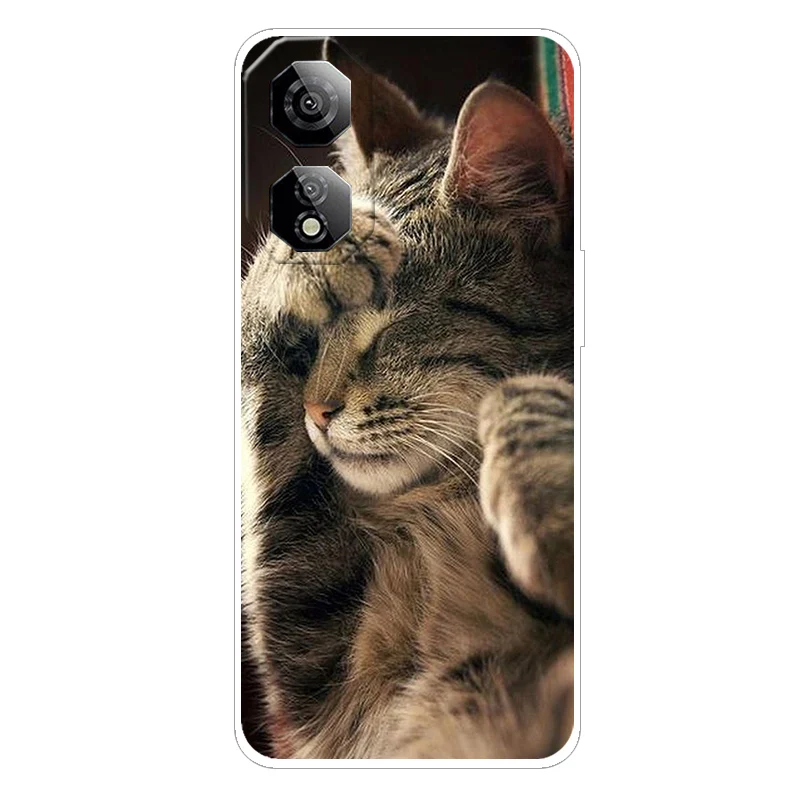 Funda transparente de silicona suave TPU para ZTE Nubia Neo 2 5G 6,72 "NubiaNeo2 Neo2 NubiaNeo25G Funda Z2352N fundas de teléfono de dibujos animados Funda - imagen 2