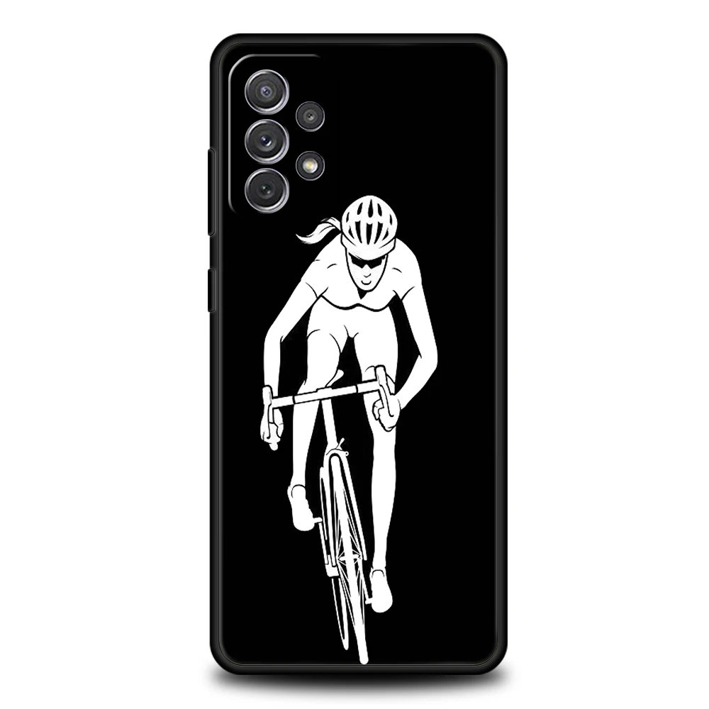 Funda de teléfono para Samsung A15 A13 A35 A55 A51 A71 A41 A21S A03S A05 A17 A23 A25 A33 A53 A73 5G A07 4G, funda para bicicleta de montaña - imagen 5