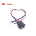 4Pin black