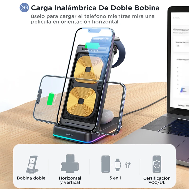 3 en 1 - Detalle de montaje