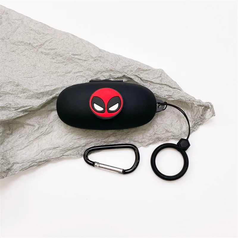 Funda de auriculares de dibujos animados de Marvel para 1 más ComfoBuds Pro, auriculares Blutooth de silicona, caja de carga, funda protectora con cordón - imagen 3