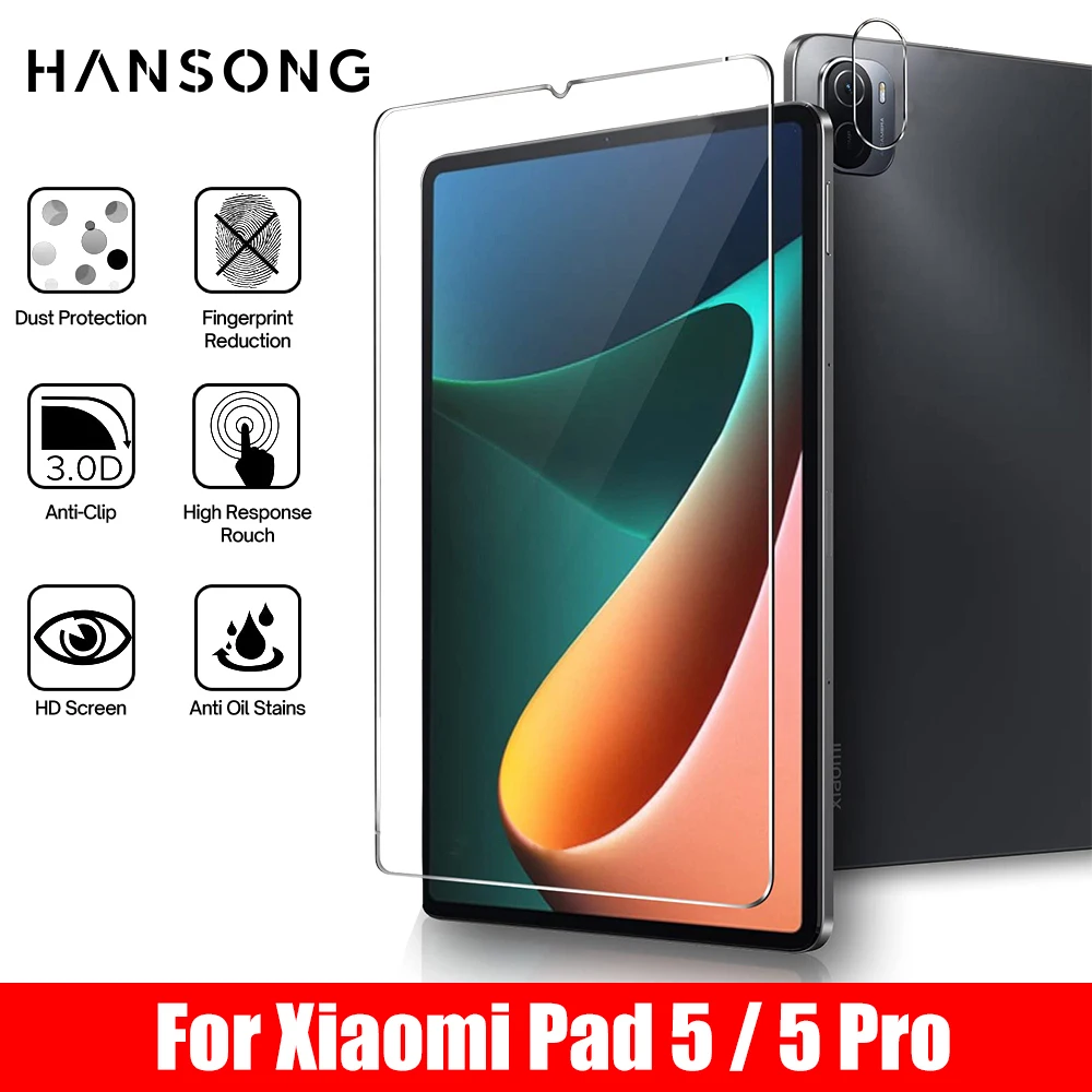Para Xiaomi Pad 5 Mi Pad 5 Pro 2021 película protectora de vidrio templado para tableta Xiaomi Mi pad 5 Pro Mi Pad 5 Protector de pantalla de vidrio - imagen 2